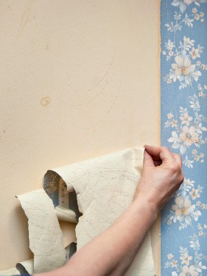 Wallpaper removal in Westport, CT by Sterling Paint Corp..